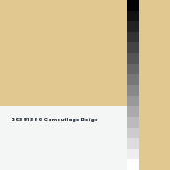 Color chip: BS381 389 Camouflage Beige