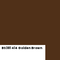Color chip: BS381 414 Golden Brown