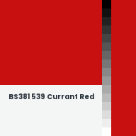 Color chip: BS381 539 Currant Red