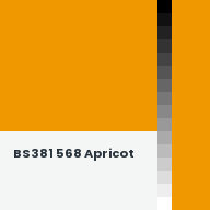 Color chip: BS381 568 Apricot