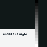 Color chip: BS381 642 Night