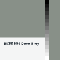 Color chip: BS381 694 Dove Grey