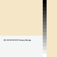 Color chip: BS4800 08 B 17 Honey Beige