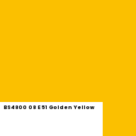 Color chip: BS4800 08 E 51 Golden Yellow
