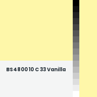 Color chip: BS4800 10 C 33 Vanilla