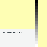 Color chip: BS4800 10 E 49 Pale Primrose