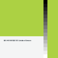 Color chip: BS4800 12 E 53 Linden Green