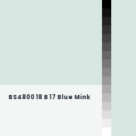 Color chip: BS4800 18 B 17 Blue Mink