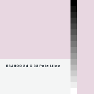 Color chip: BS4800 24 C 33 Pale Lilac