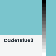 Color chip: CadetBlue3