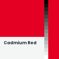 Color chip: Cadmium Red