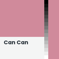 Color chip: Can Can