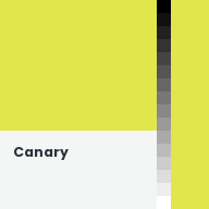 Color chip: Canary