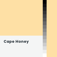 Color chip: Cape Honey