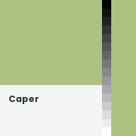 Color chip: Caper