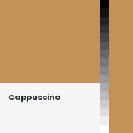 Color chip: Cappuccino
