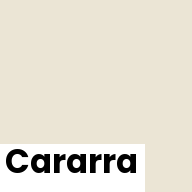 Color chip: Cararra