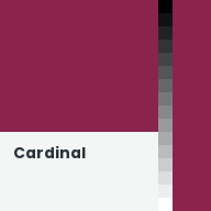 Color chip: Cardinal