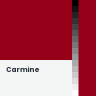 Color chip: Carmine