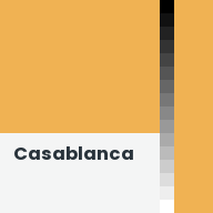 Color chip: Casablanca