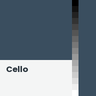 Color chip: Cello