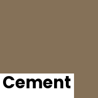Color chip: Cement