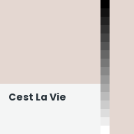 Color chip: Cest La Vie