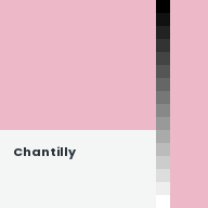 Color chip: Chantilly