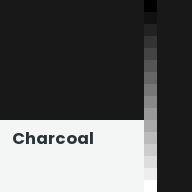 Color chip: Charcoal