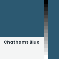 Color chip: Chathams Blue