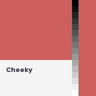Color chip: Cheeky