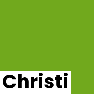 Color chip: Christi