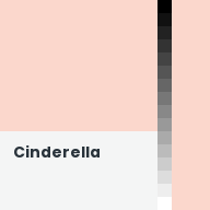 Color chip: Cinderella
