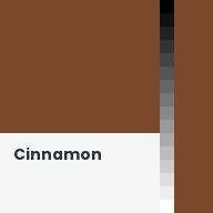 Color chip: Cinnamon