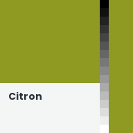 Color chip: Citron