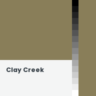 Color chip: Clay Creek