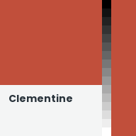 Color chip: Clementine