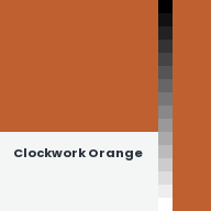 Color chip: Clockwork Orange