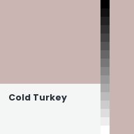 Color chip: Cold Turkey