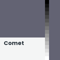 Color chip: Comet