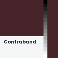 Color chip: Contraband