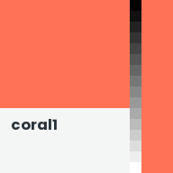 Color chip: coral1