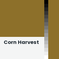 Color chip: Corn Harvest