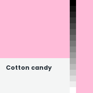 Color chip: Cotton candy