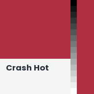 Color chip: Crash Hot