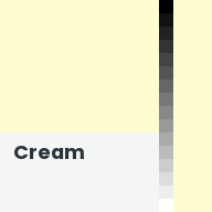 Color chip: Cream