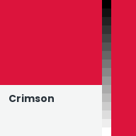 Color chip: Crimson