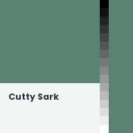 Color chip: Cutty Sark