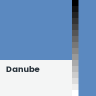 Color chip: Danube