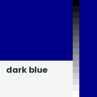 Color chip: Dark blue